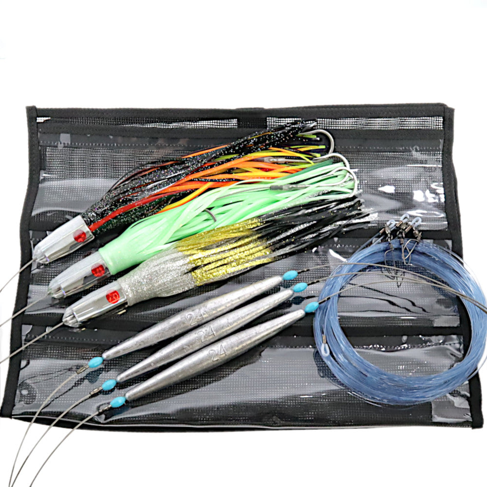 Wahoo Bullet Jet Trolling Lure Pack | Lures | Weights | Shock Leaders | Epic Fishing Co